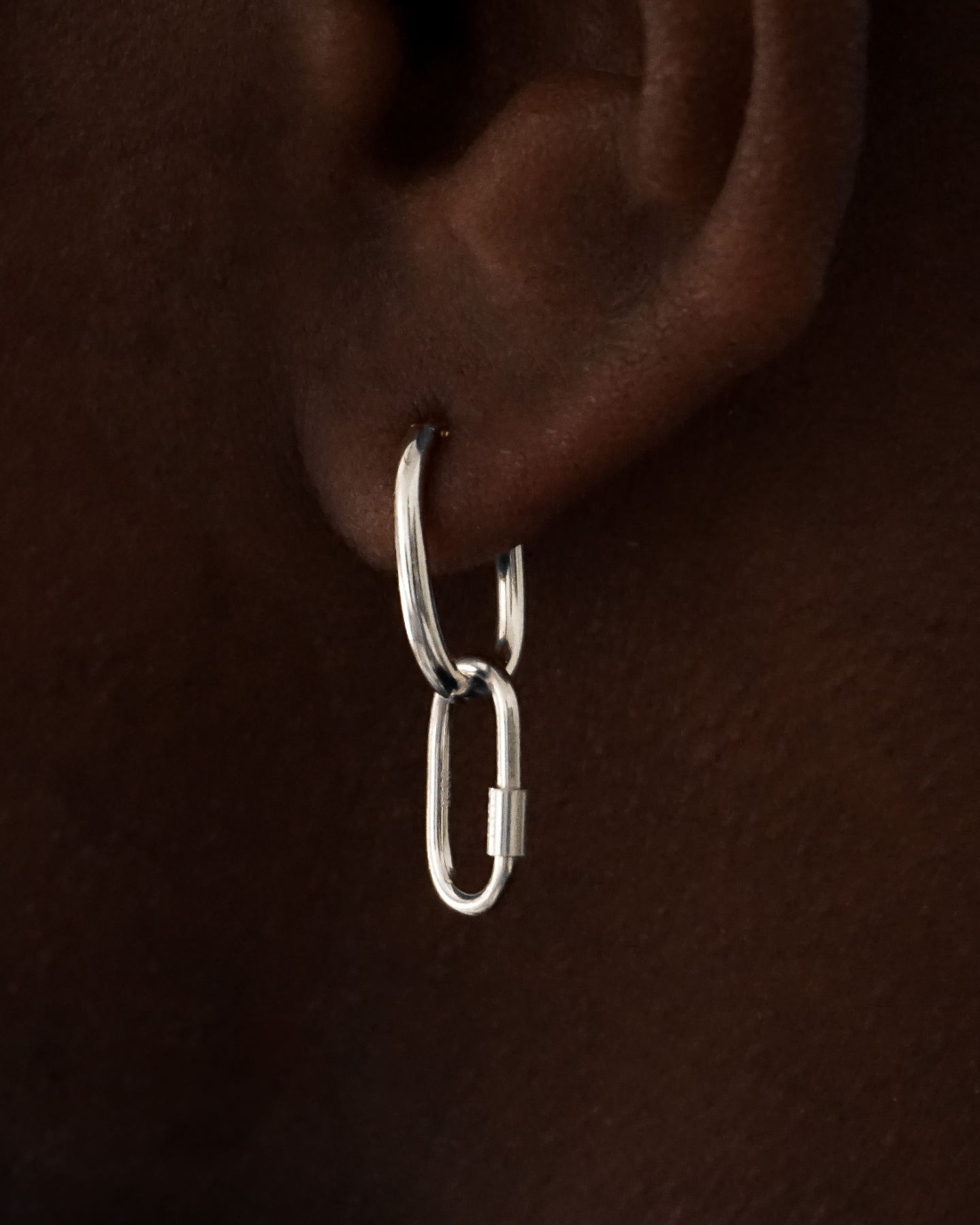 Quicknector Earrings Silver