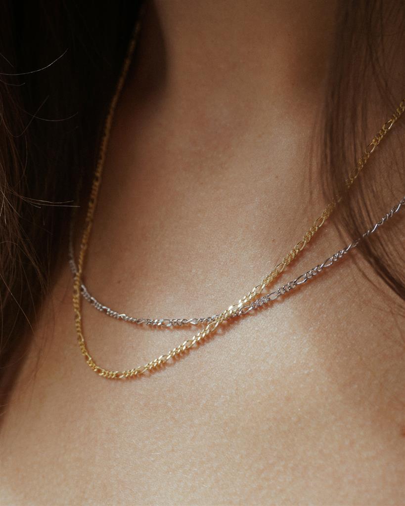 Flirty Figaro Necklace Silver