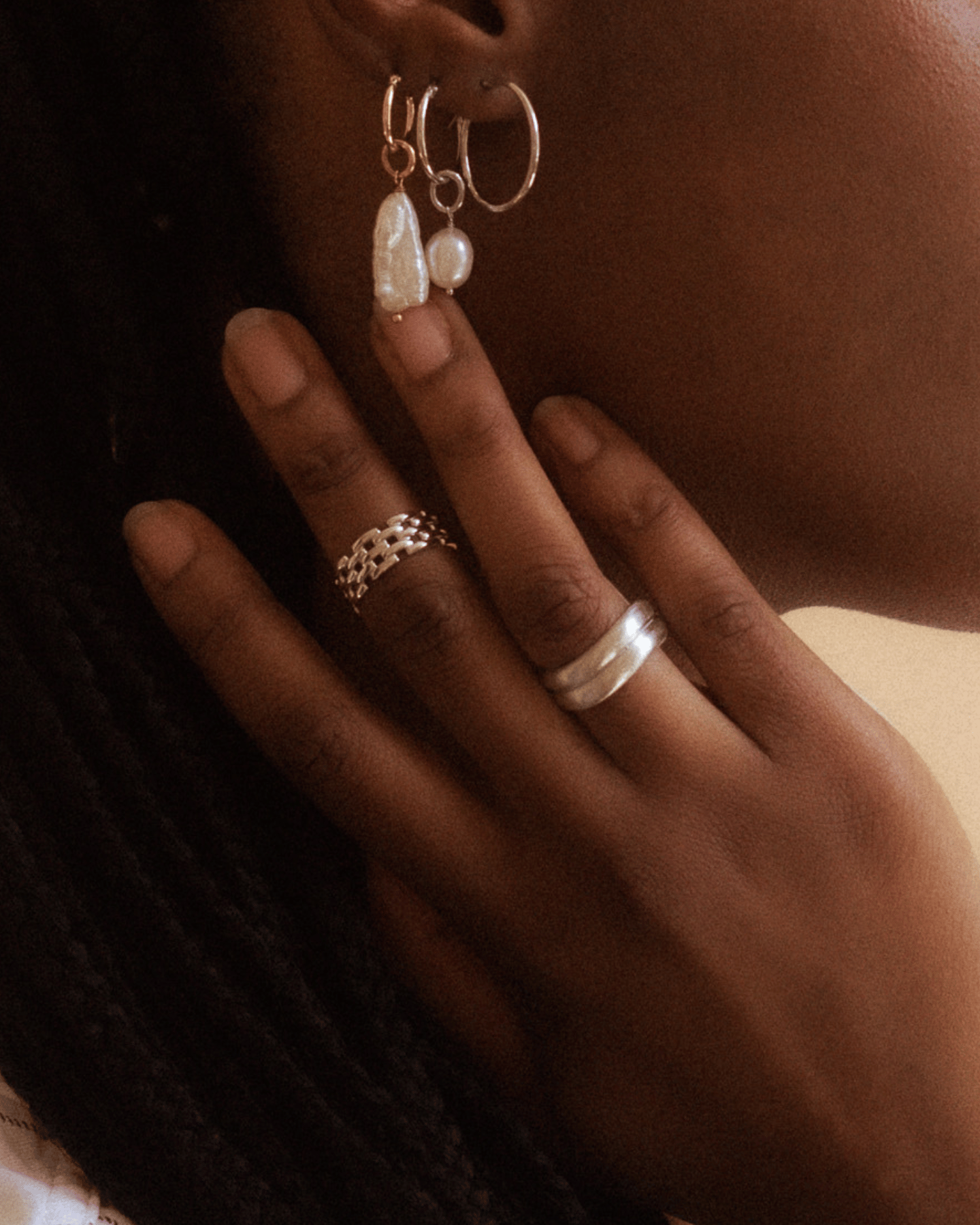 Linked Souls Ring Gold