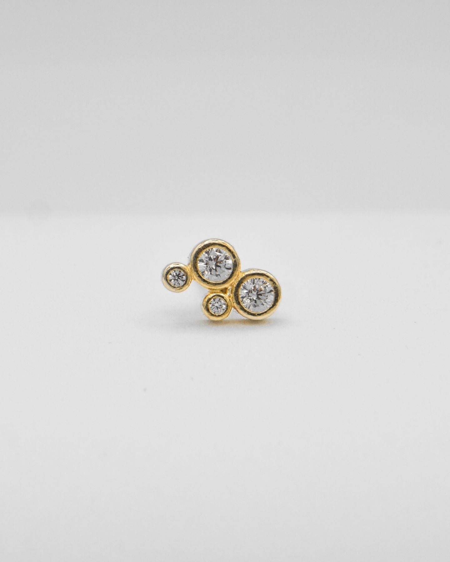 Single Lil Stardust Stud Gold