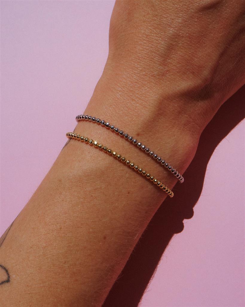 Bubbly Beads Bracelet Gold Vermeil