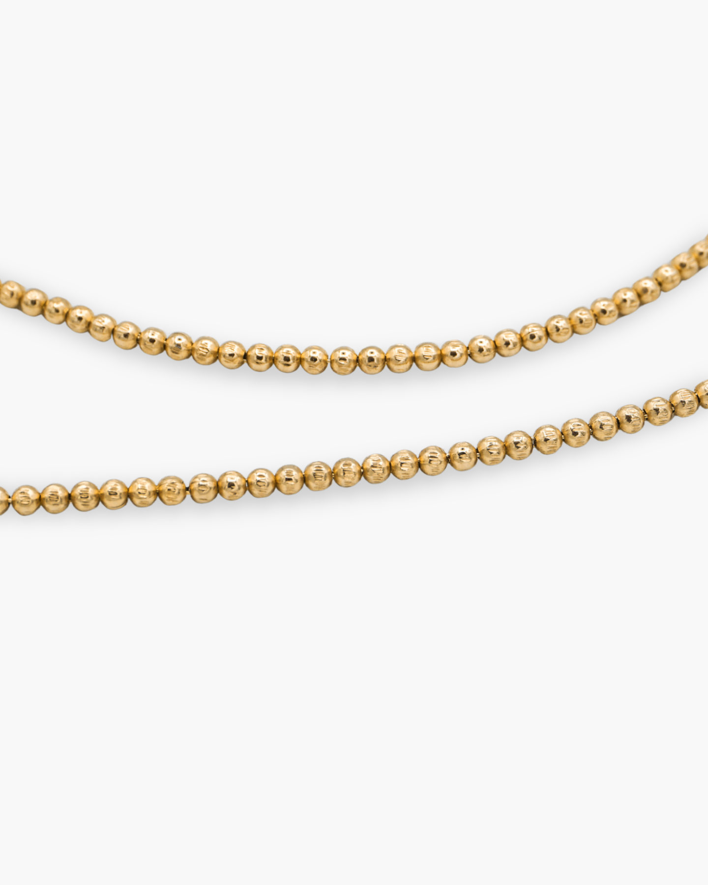 Bubbly Beads Bracelet Gold Vermeil