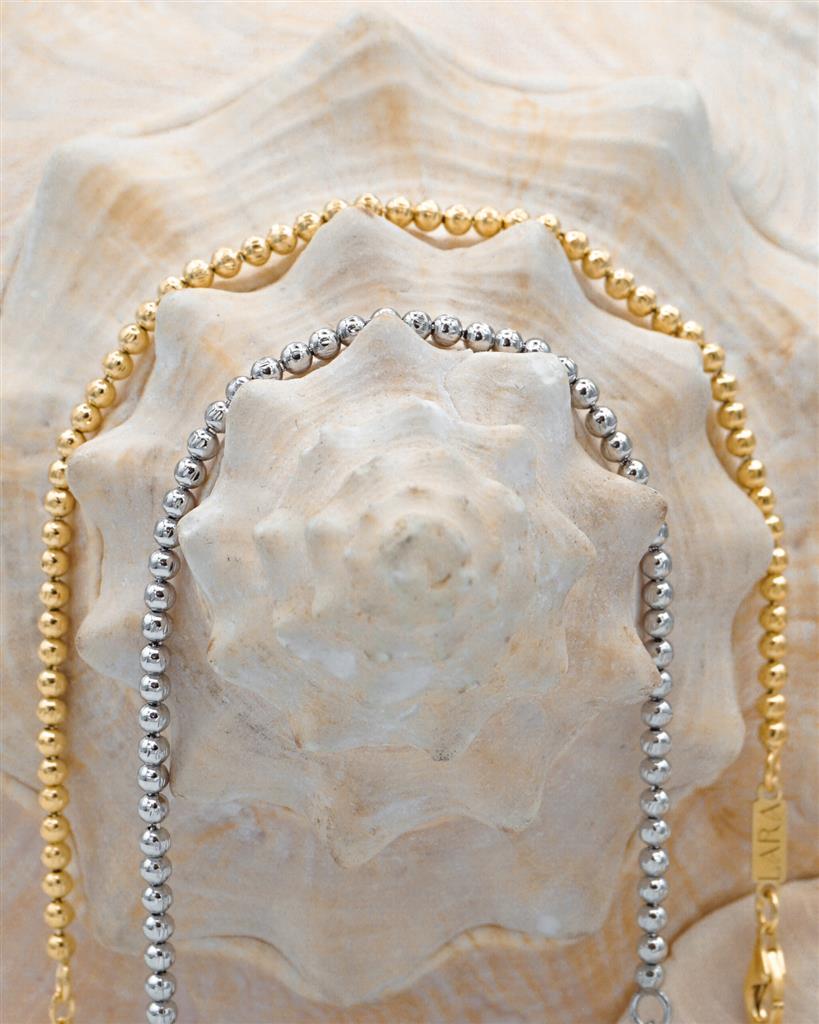 Bubbly Beads Bracelet Gold Vermeil