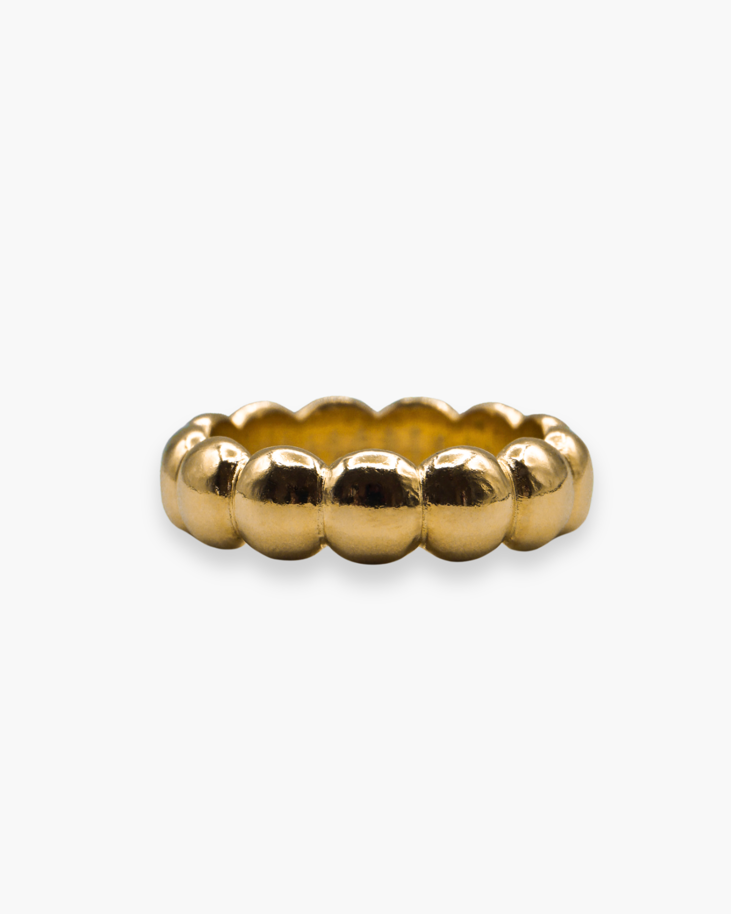 Bubbly Puffin' Ring Gold Vermeil
