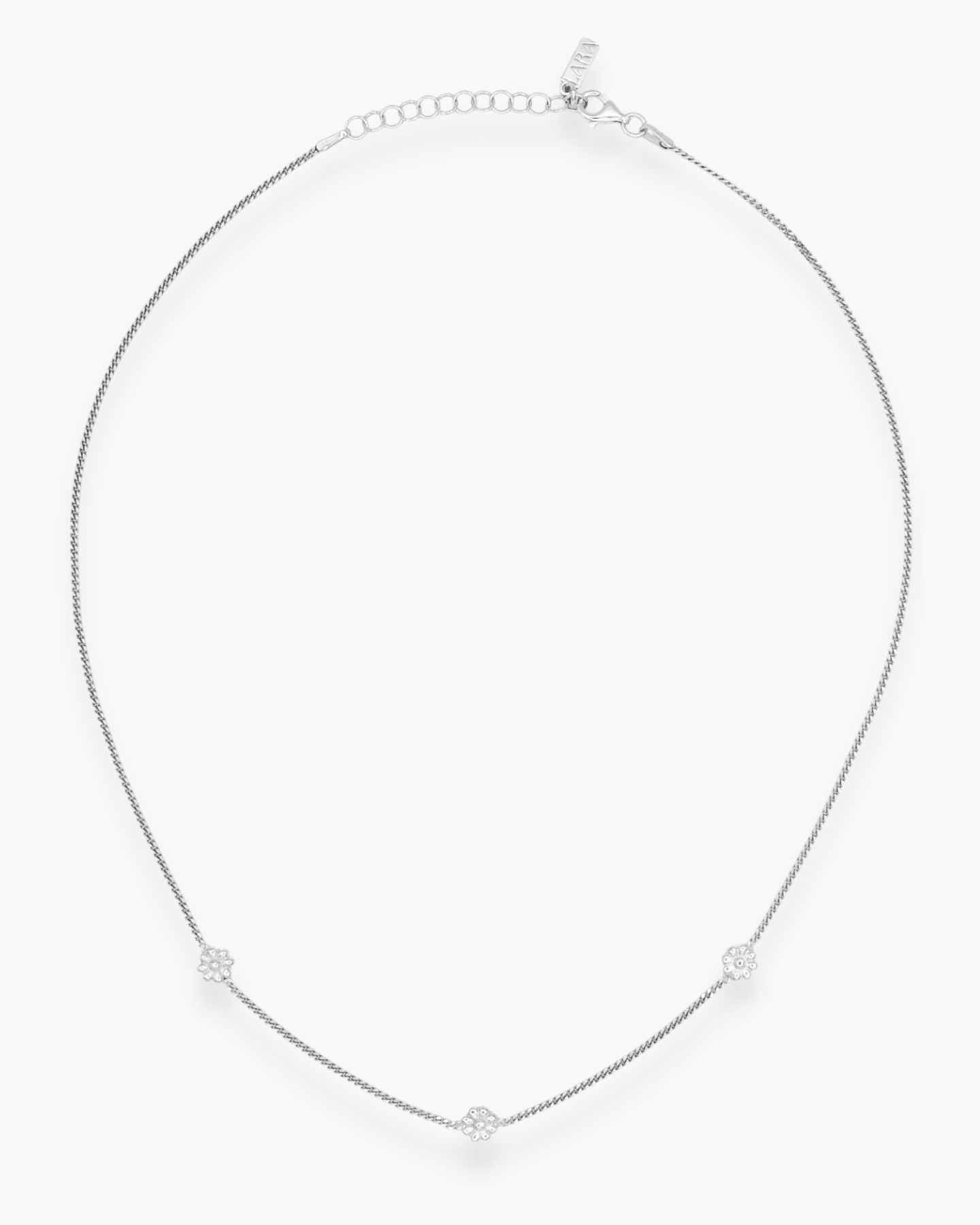 Cute A$$ Daisy Choker Silver