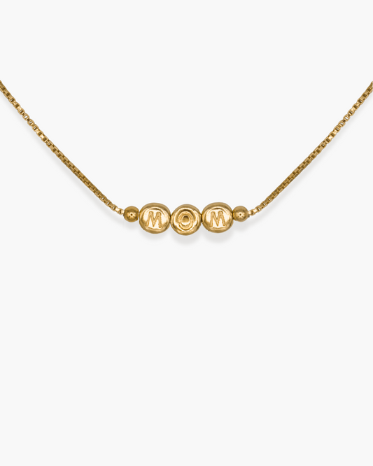 Damn Cute Mom Necklace Gold
