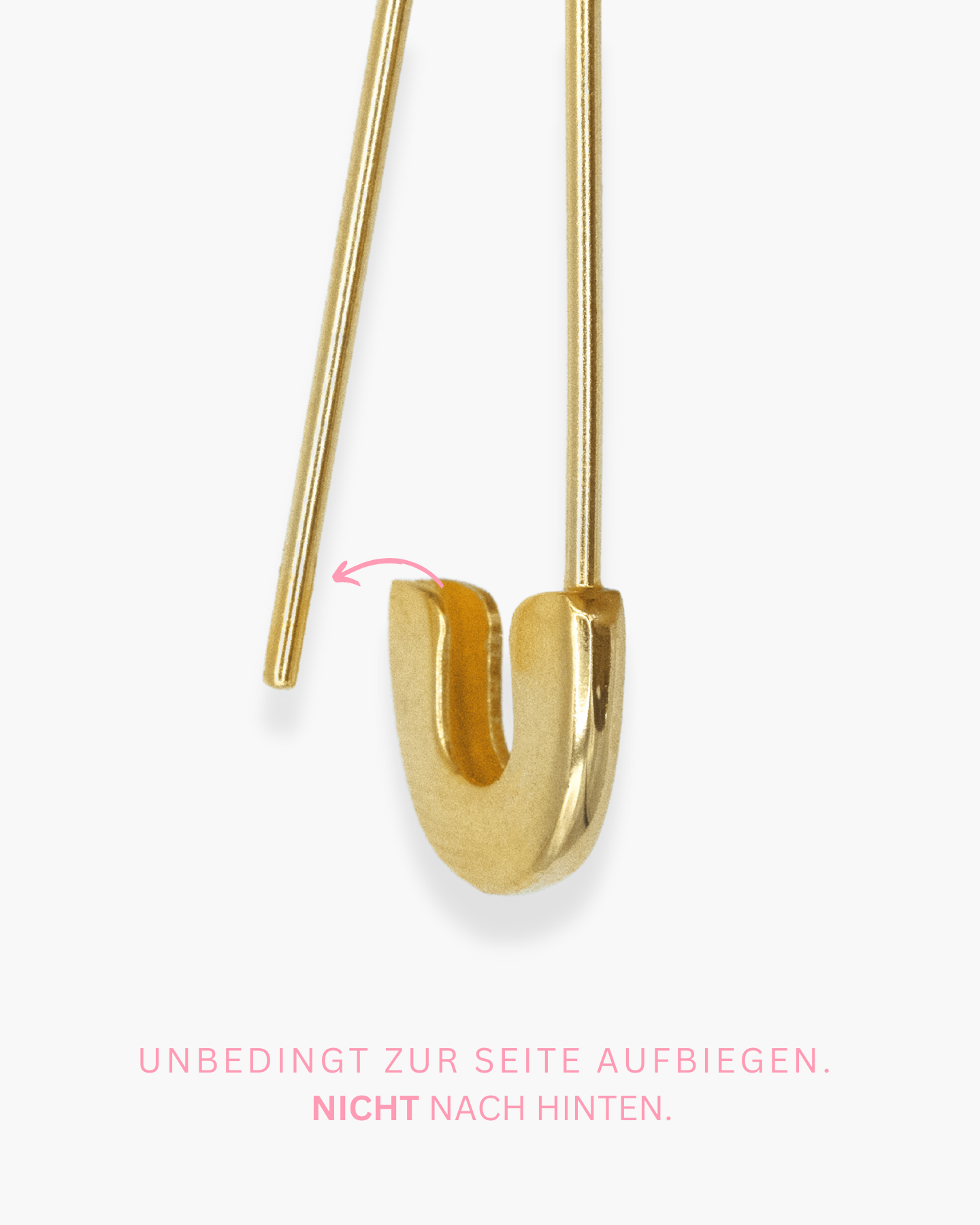 Single Fix Me Earring Gold