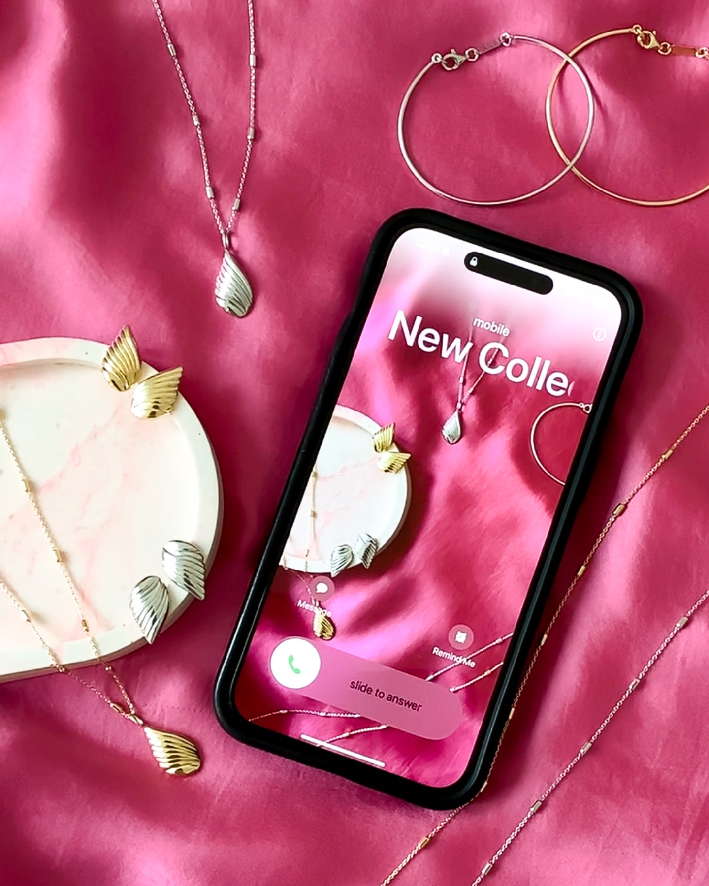 Granny Vintage Necklace Silver