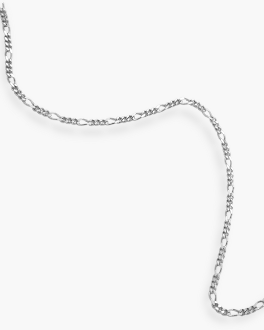 Flirty Figaro Necklace Silver
