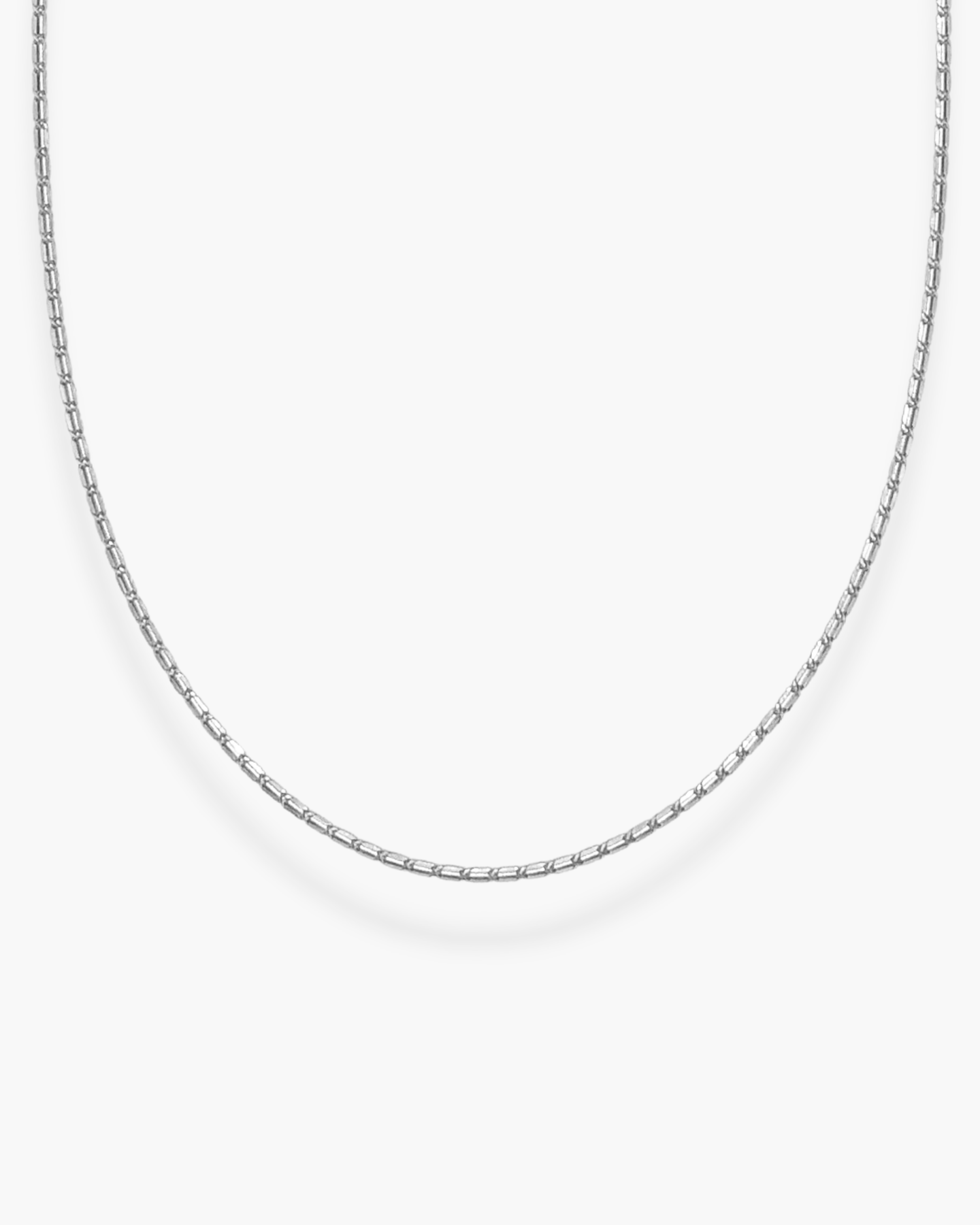 Lil Hotness Necklace Silver