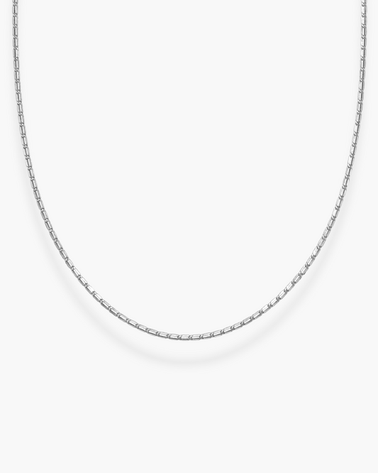 Lil Hotness Necklace Silver