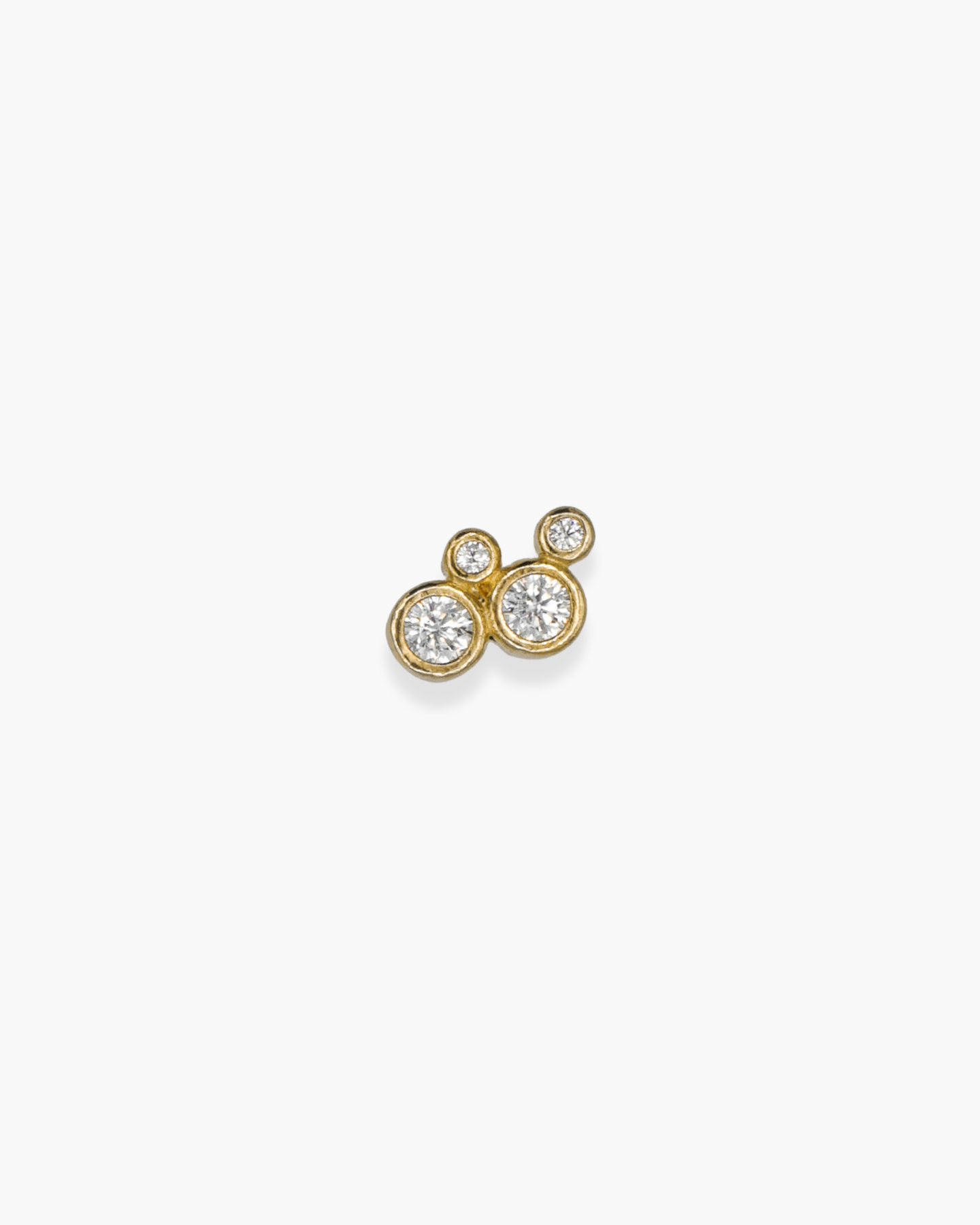 Single Lil Stardust Stud Gold