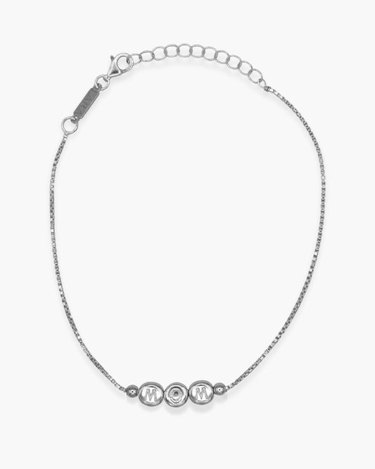 Damn Cute Mom Bracelet Silver