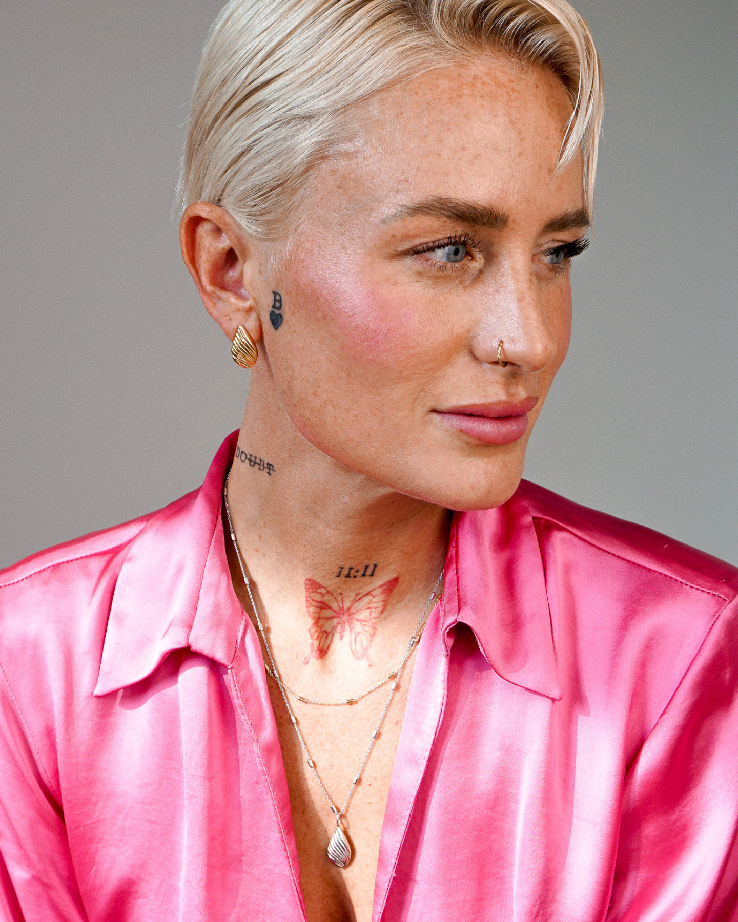 Granny Vintage Necklace Silver