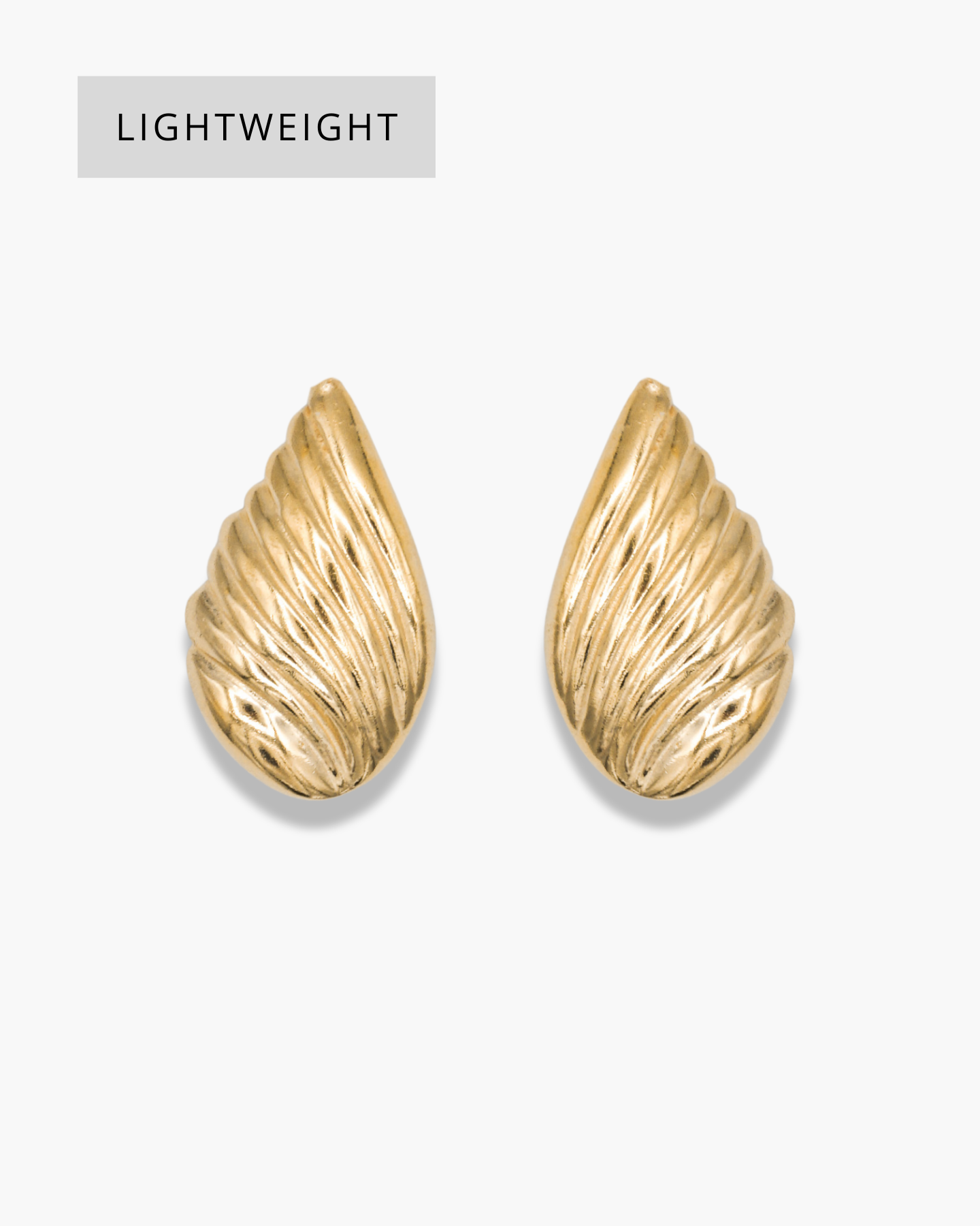 Granny Vintage Ear Studs Gold