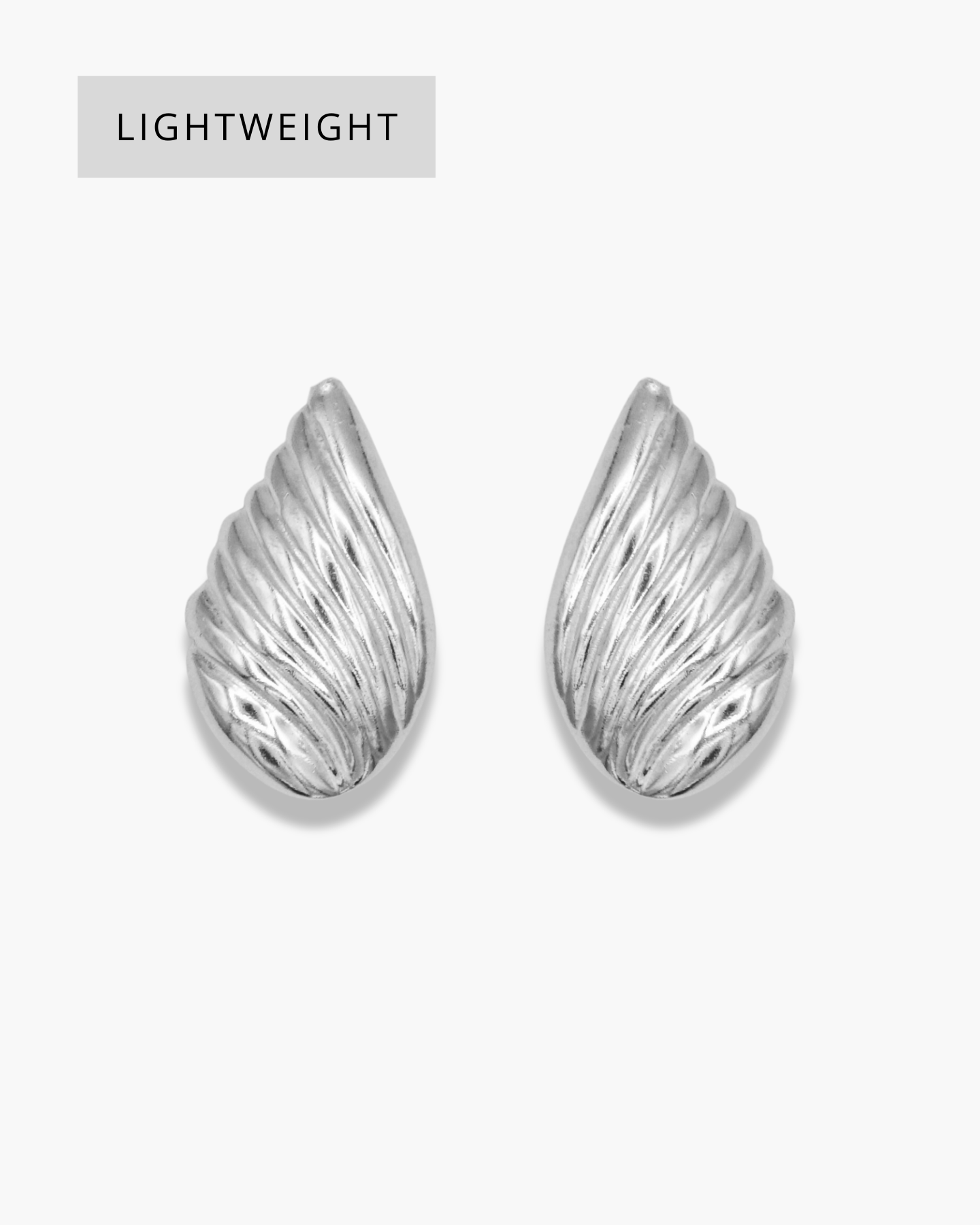 Granny Vintage Ear Studs Silver