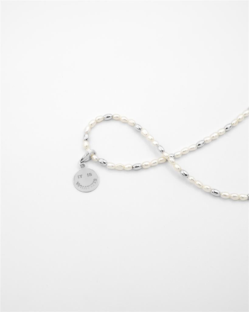 It Is What It Is Charm Silver