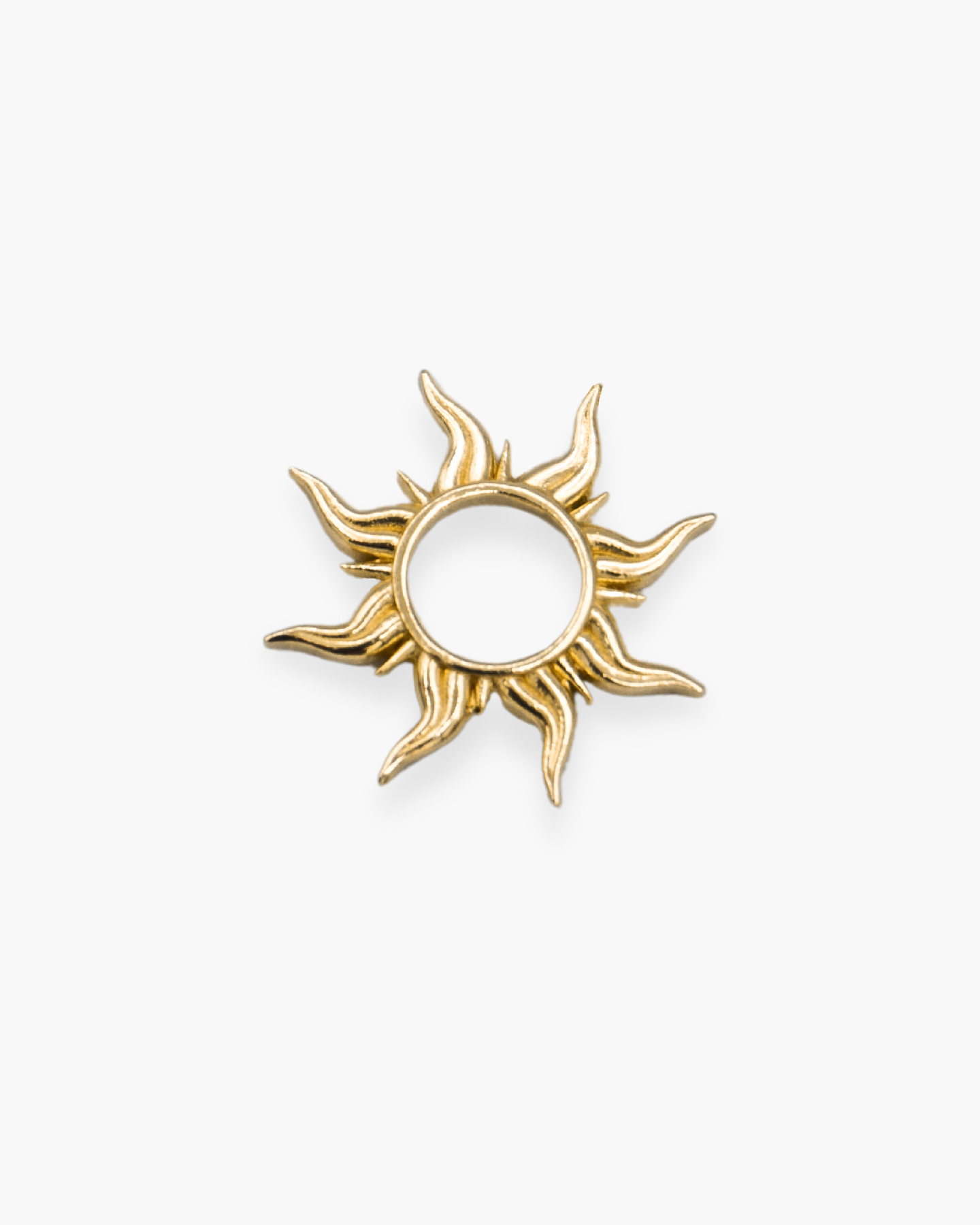 Sunday Sun Charm Gold