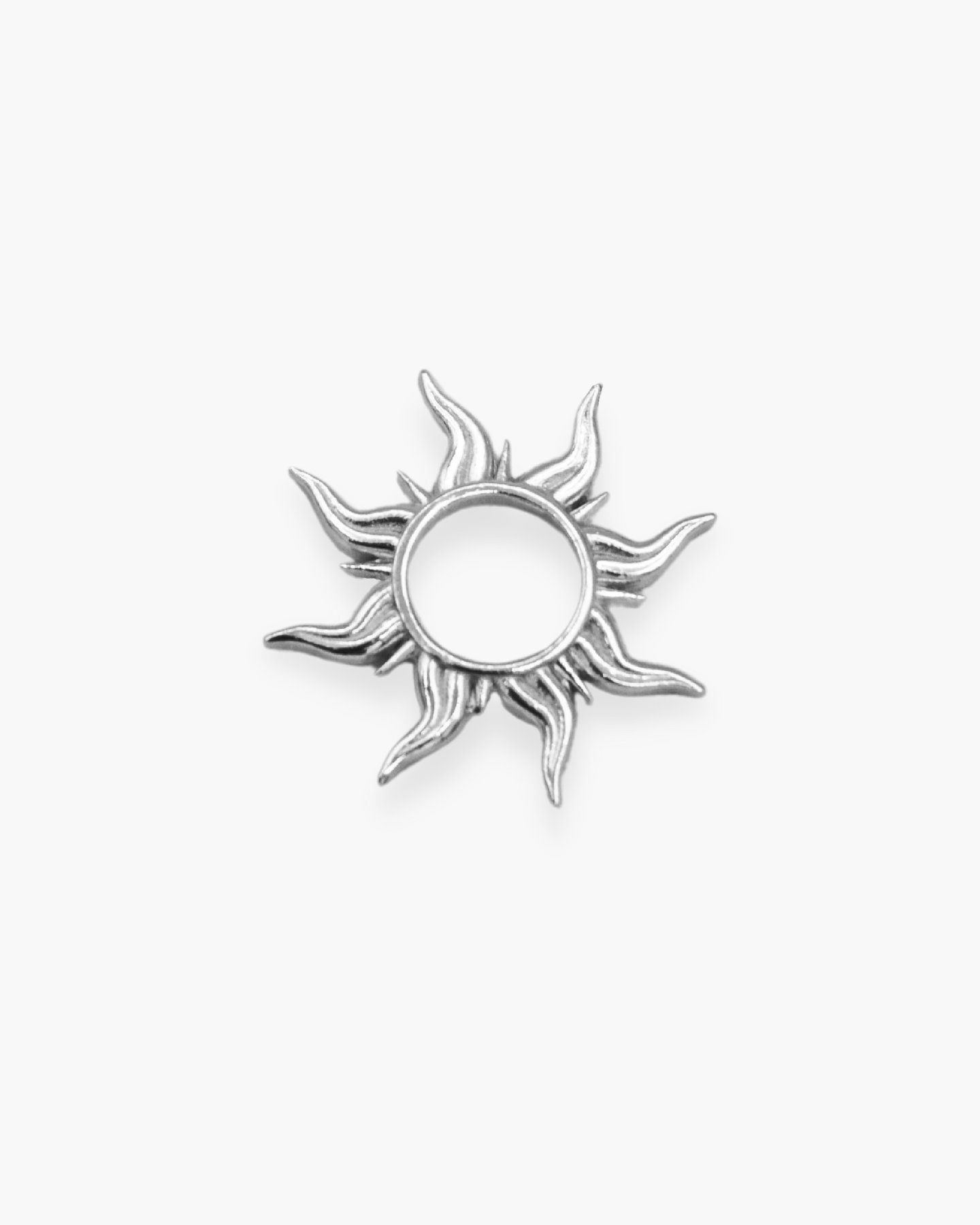 Sunday Sun Charm Silver
