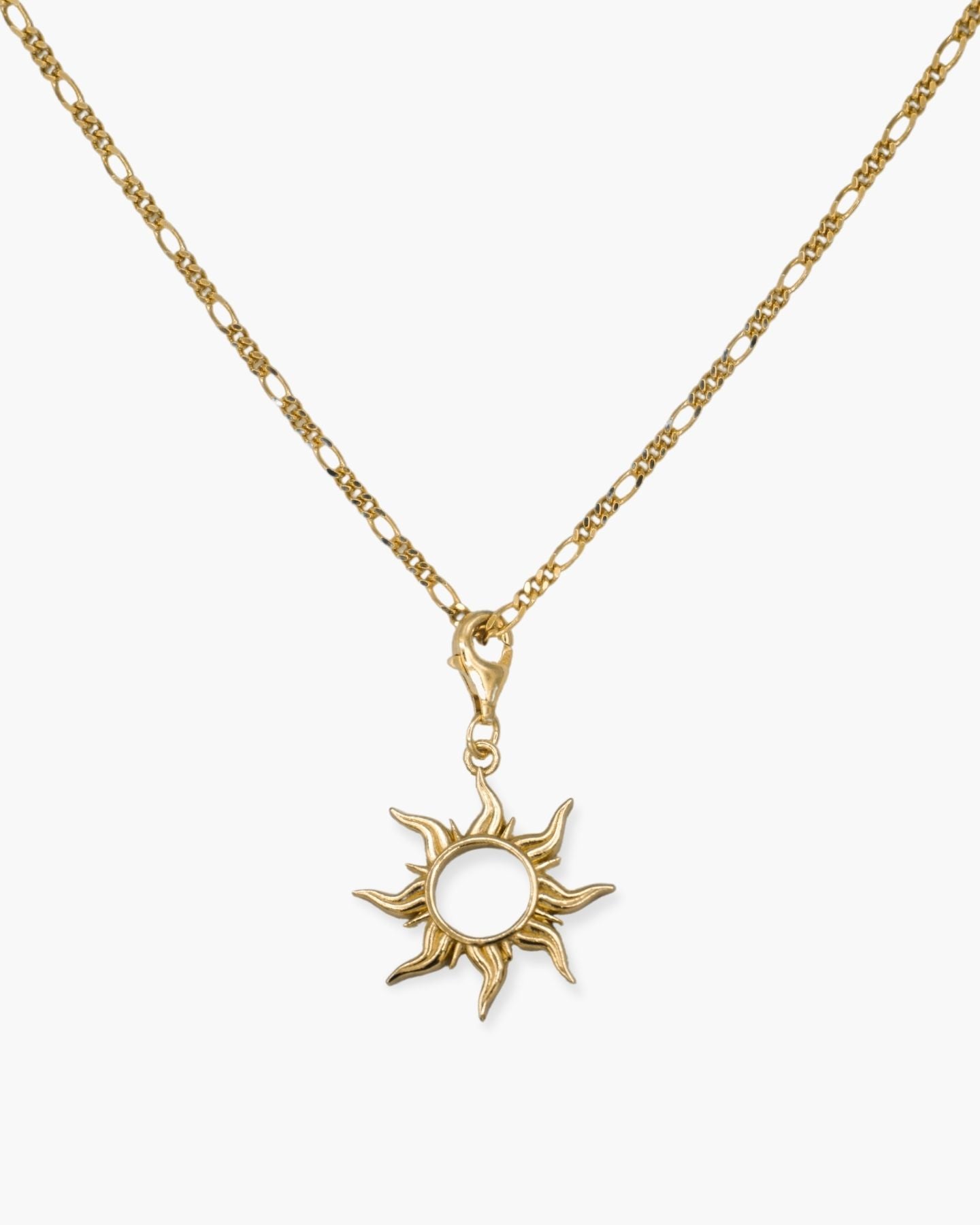 Sunday Sun Necklace Gold