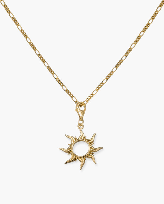 Sunday Sun Necklace Gold