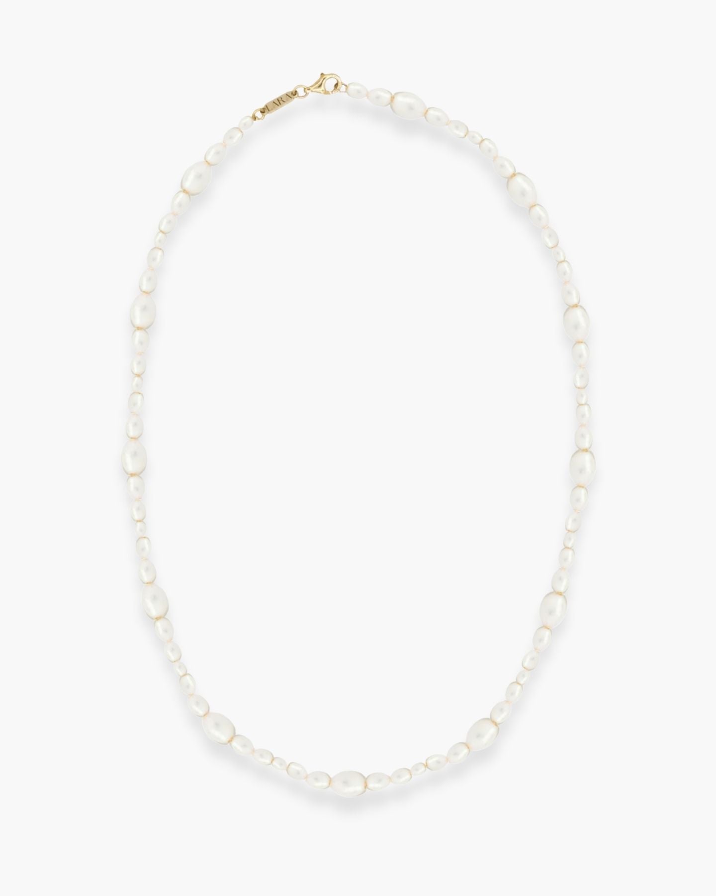 Thru Thick'n'Thin Pearl Necklace Gold