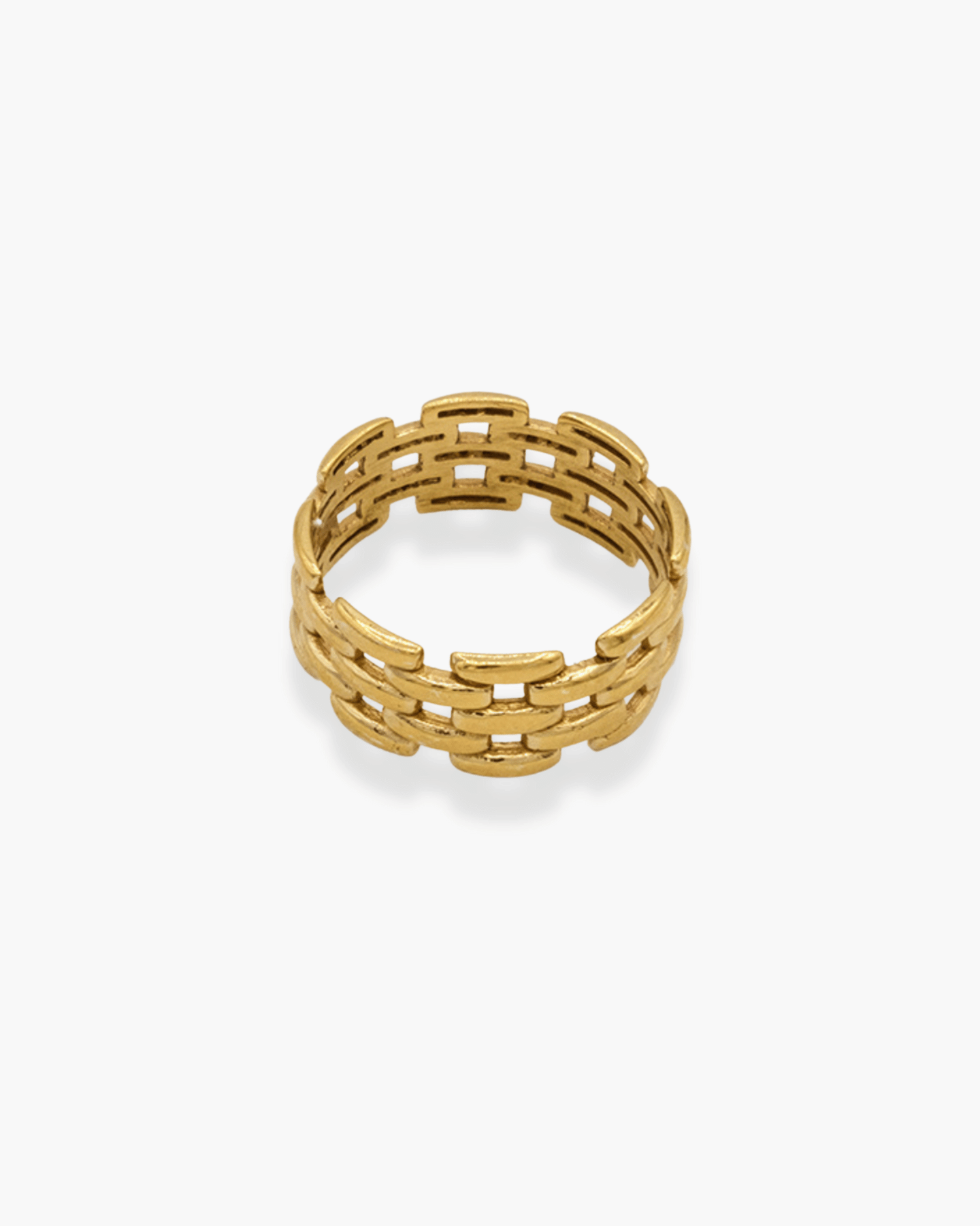 Linked Souls Ring Gold