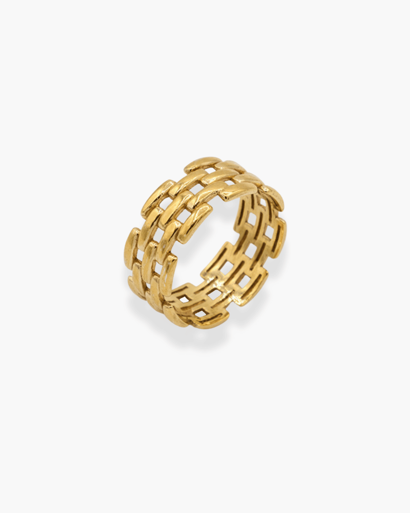 Linked Souls Ring Gold