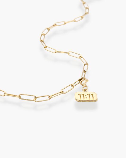 Make A Wish Necklace Gold