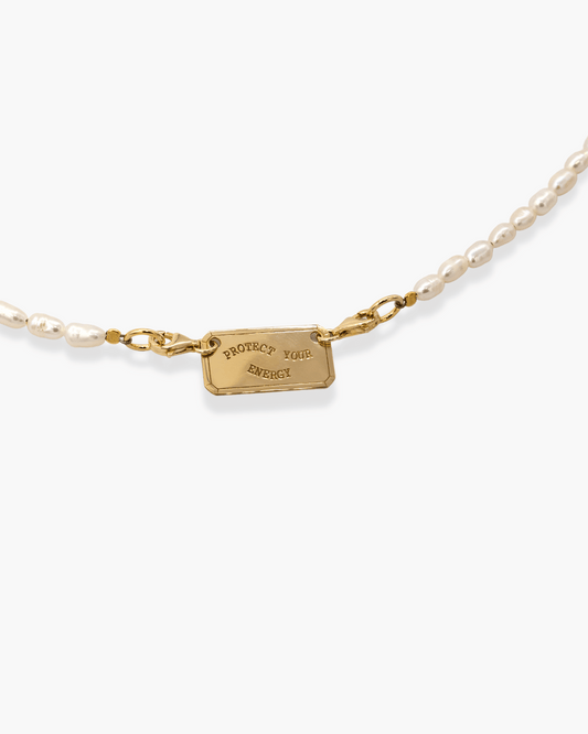 PYE Pearl Necklace Gold
