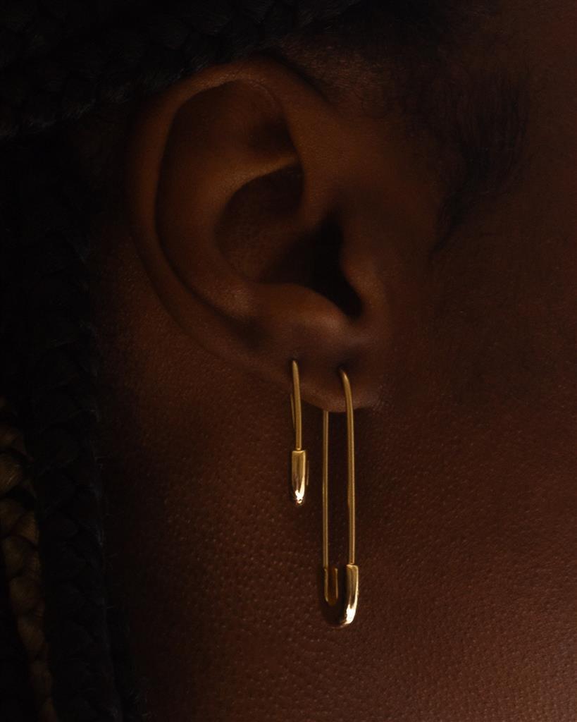 Fix Me Earrings Gold