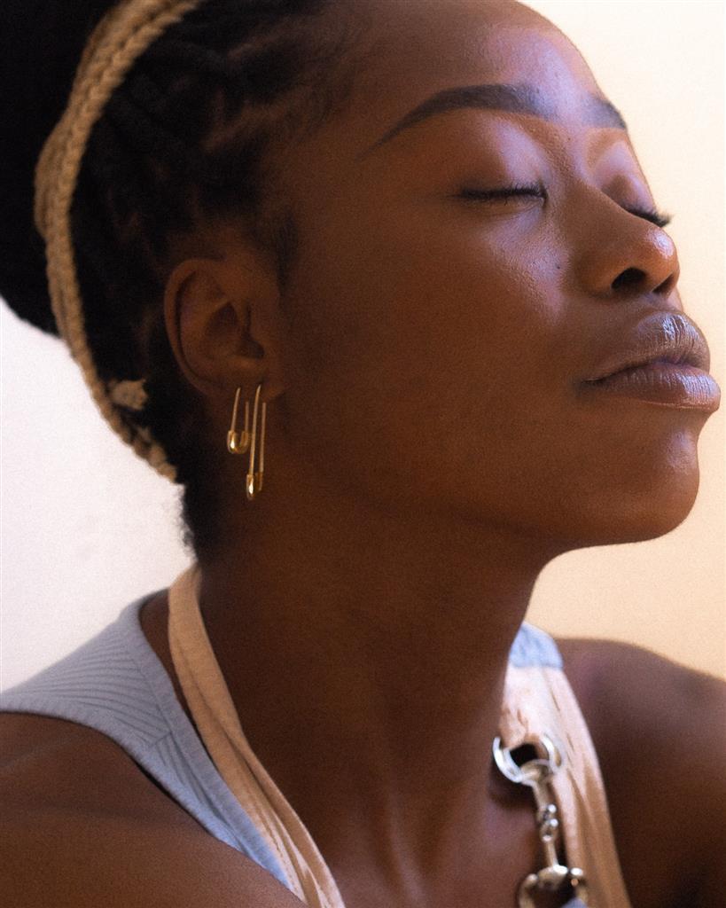 Mini Fix Me Earrings Silver