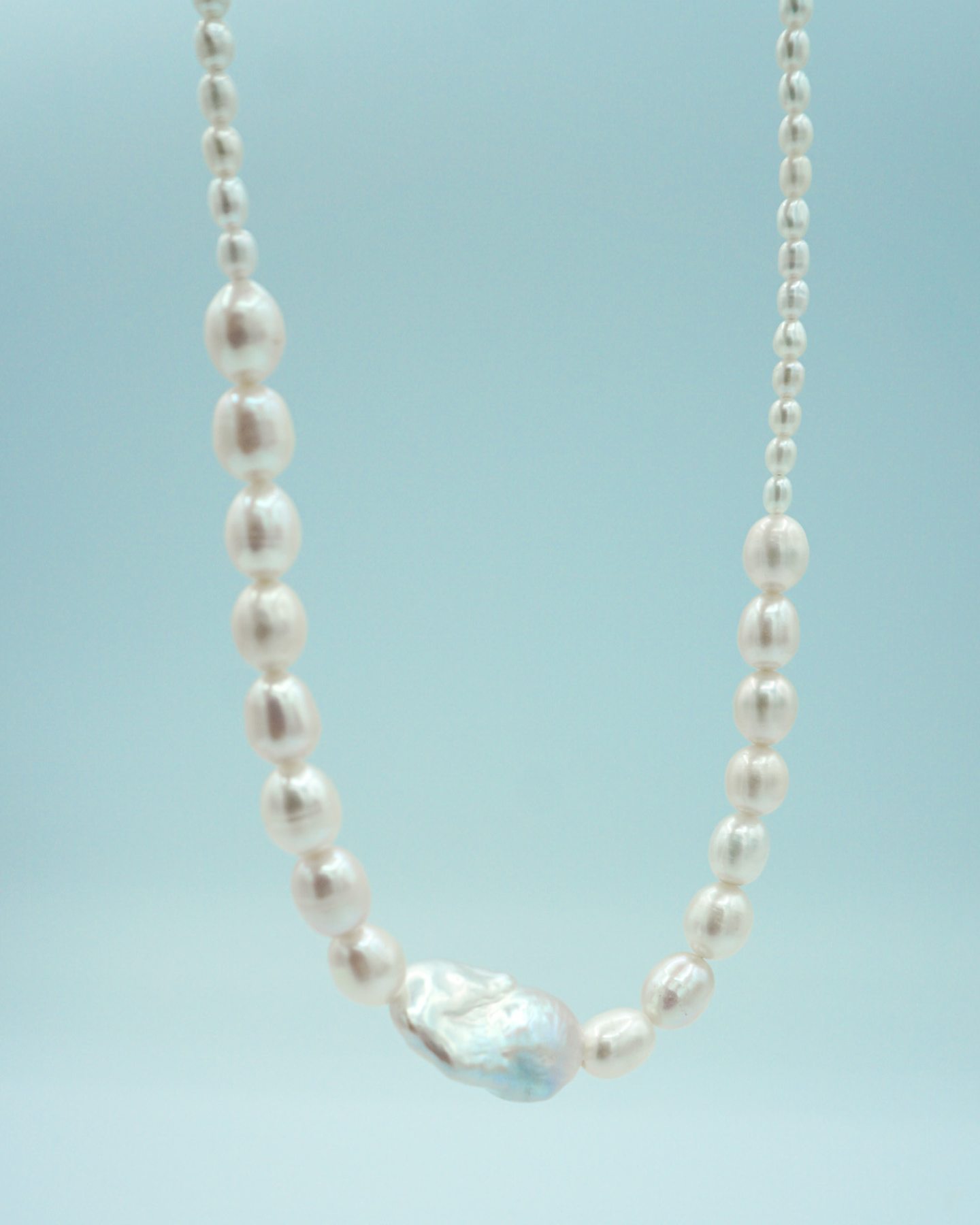 Marry Me Pearl Necklace Gold