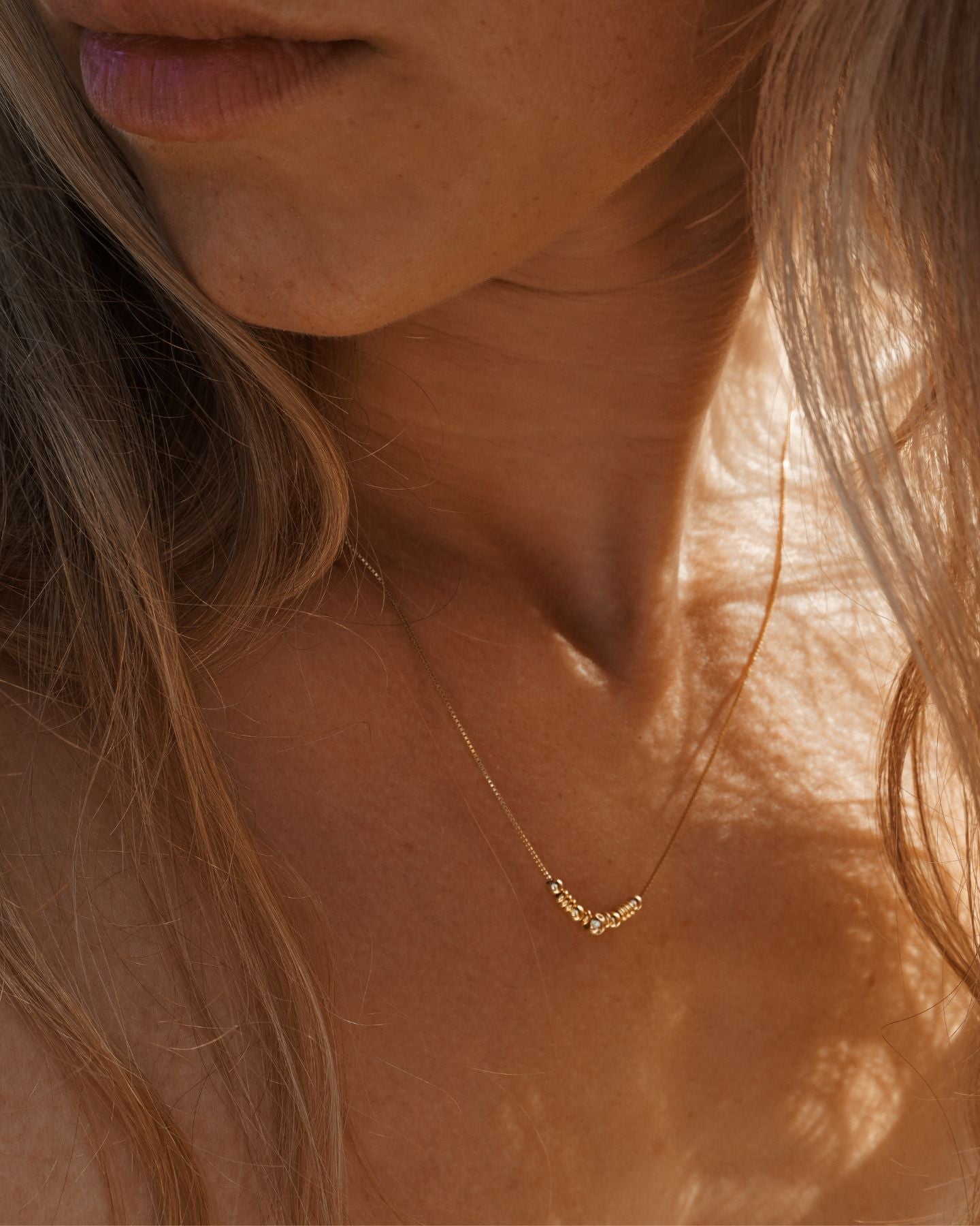 Delicate Rhapsodic Necklace Gold