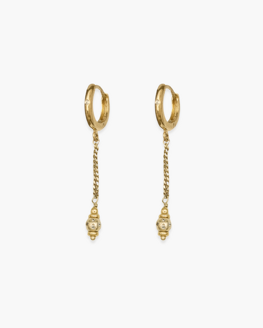 Delicate Rhapsodic Earrings Gold