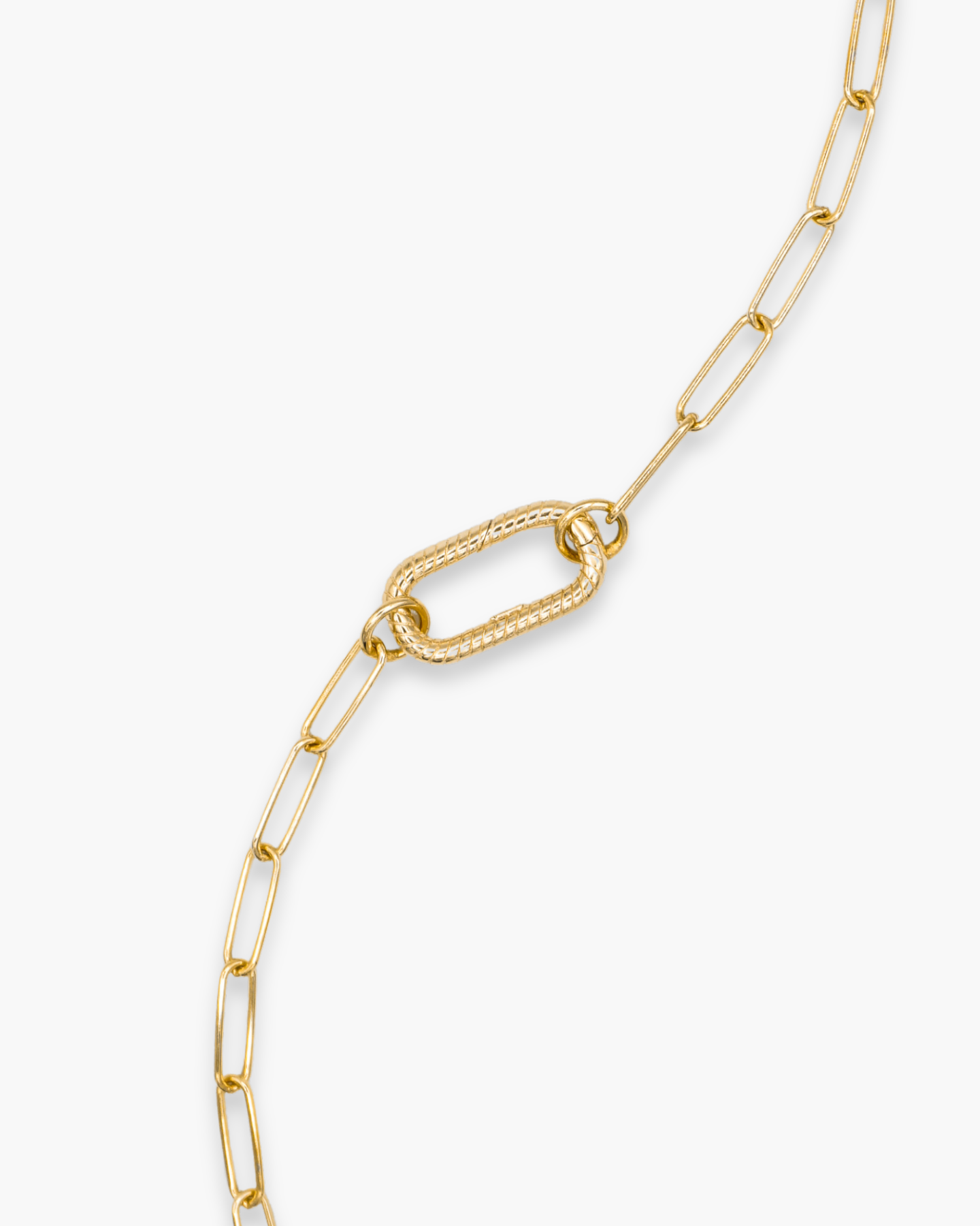 Endless Twsty Gate Necklace Gold