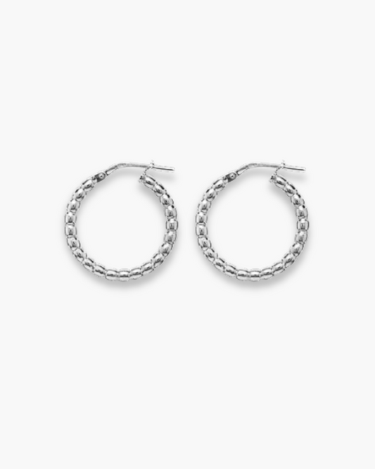 Blubber Hoops S Silver