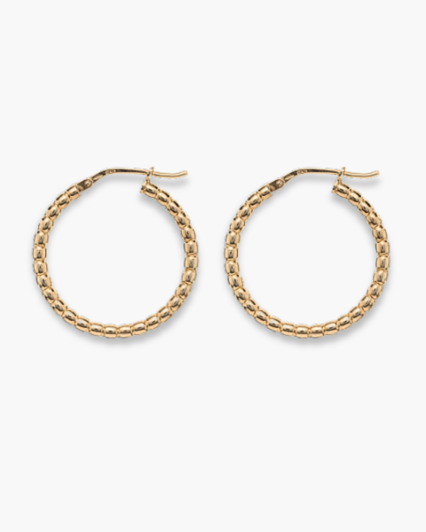 Blubber Hoops M Gold