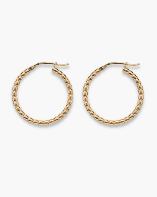 Blubber Hoops M Gold