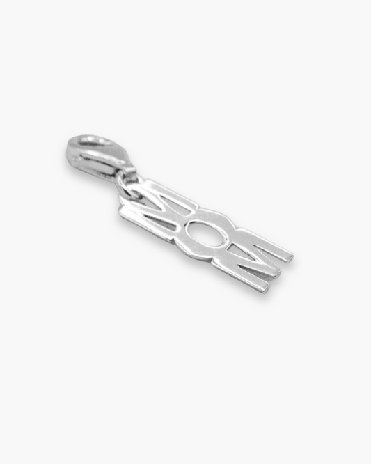 Mighty Mom Charm Silver
