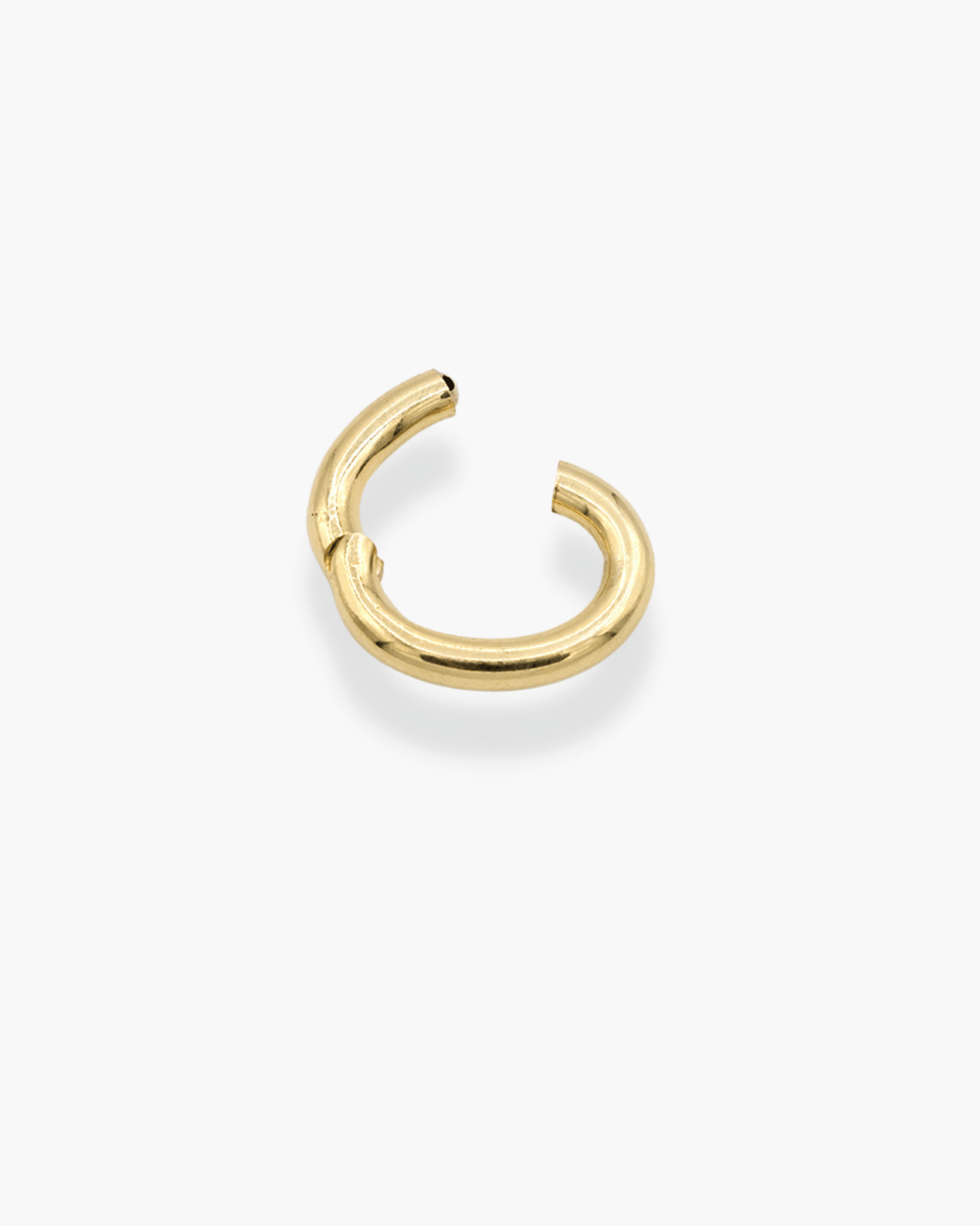 Oval Front Closure Gold