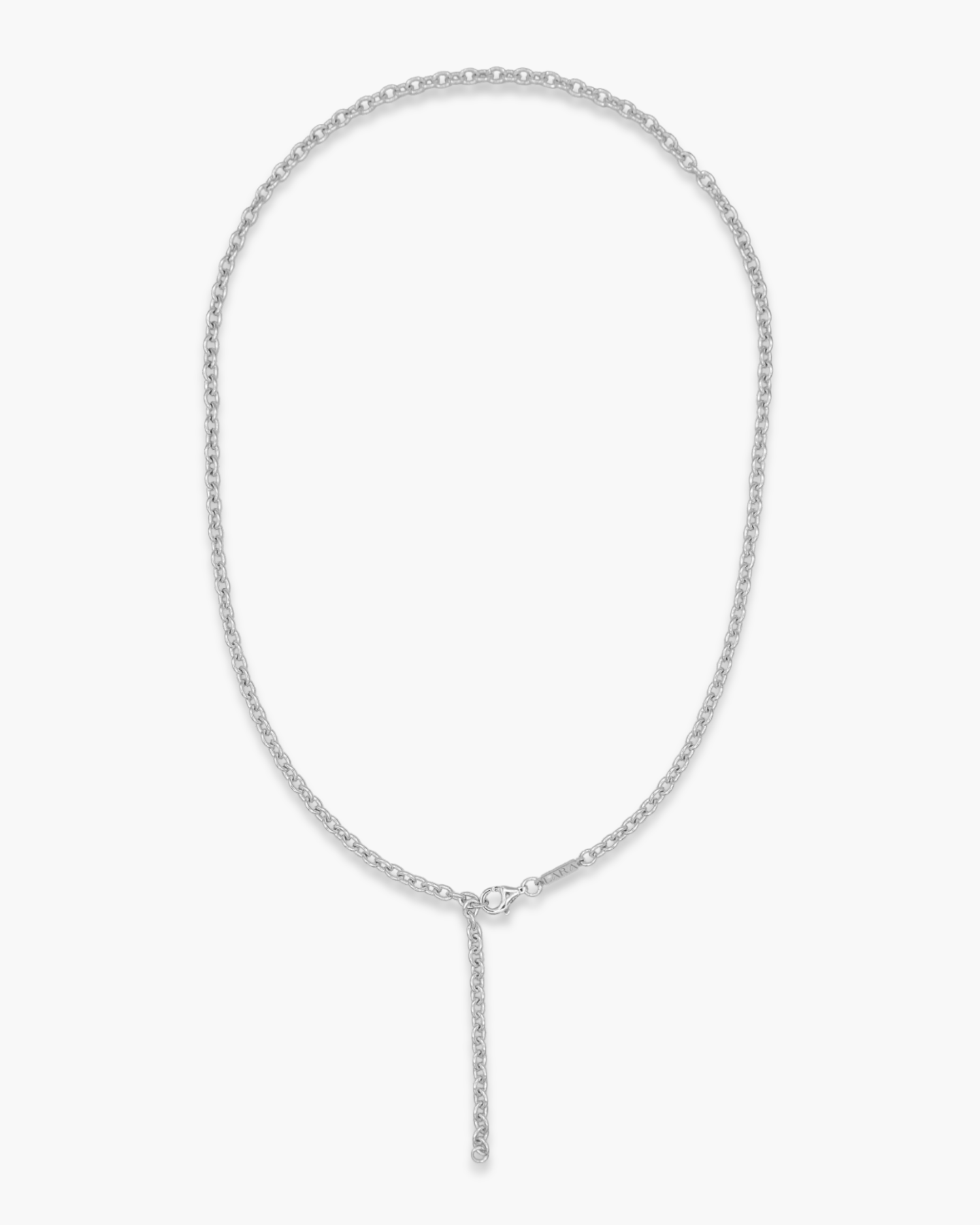Slim Rope Chain Silver