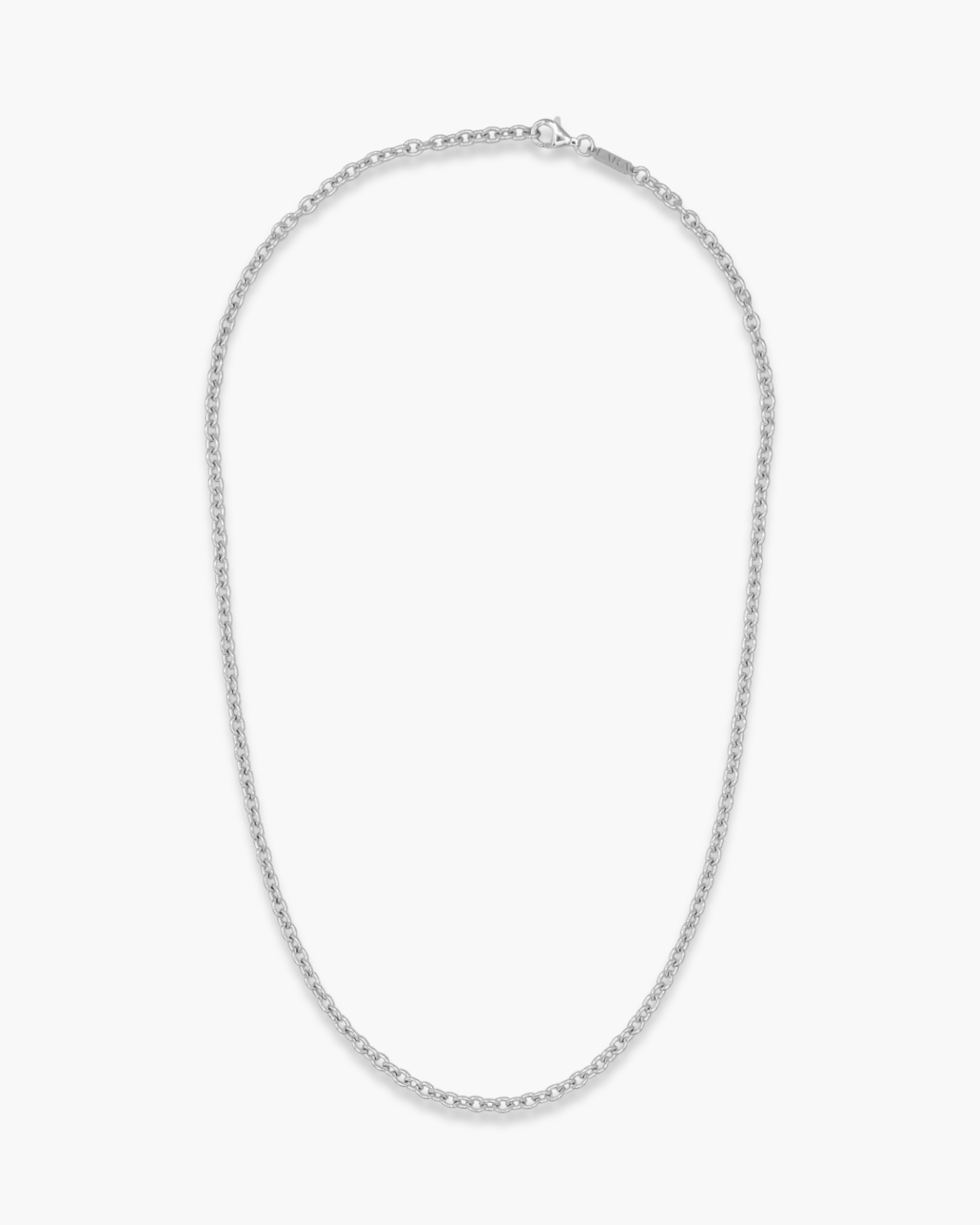 Slim Rope Chain Silver