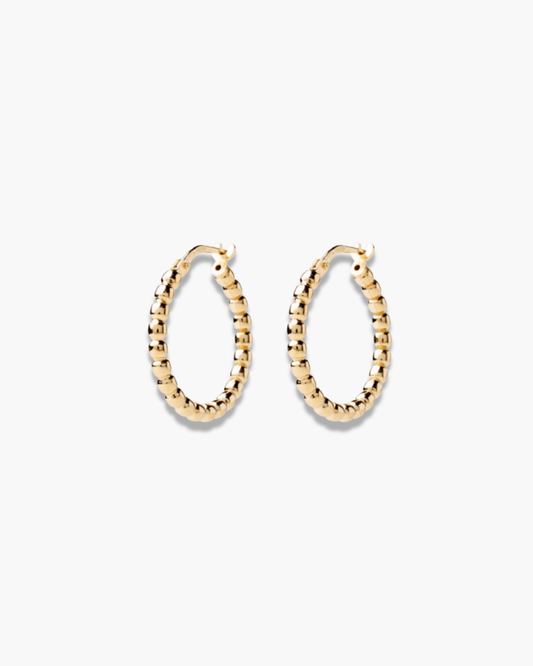 Blubber Hoops M Gold
