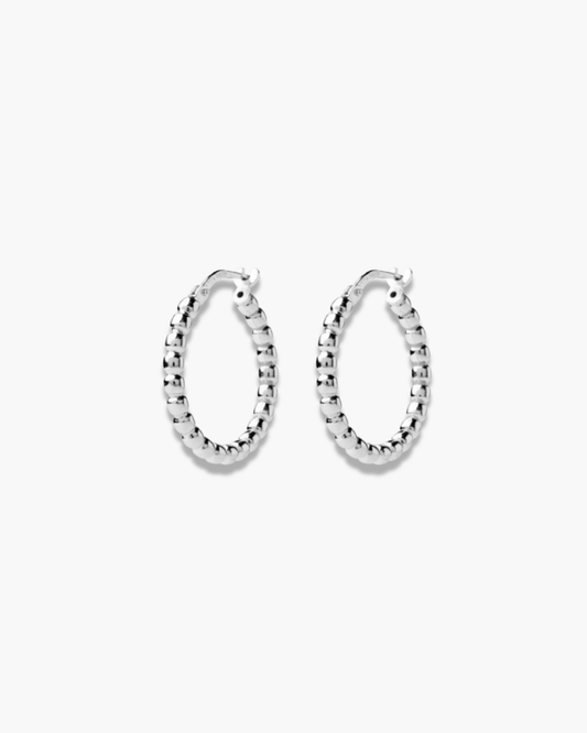 Blubber Hoops M Silver