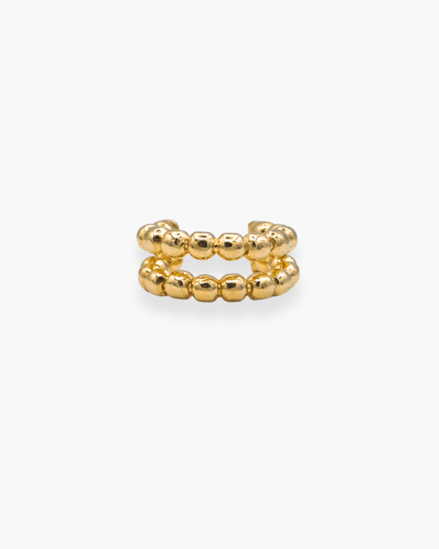 Brilliant Beady Cuff Gold