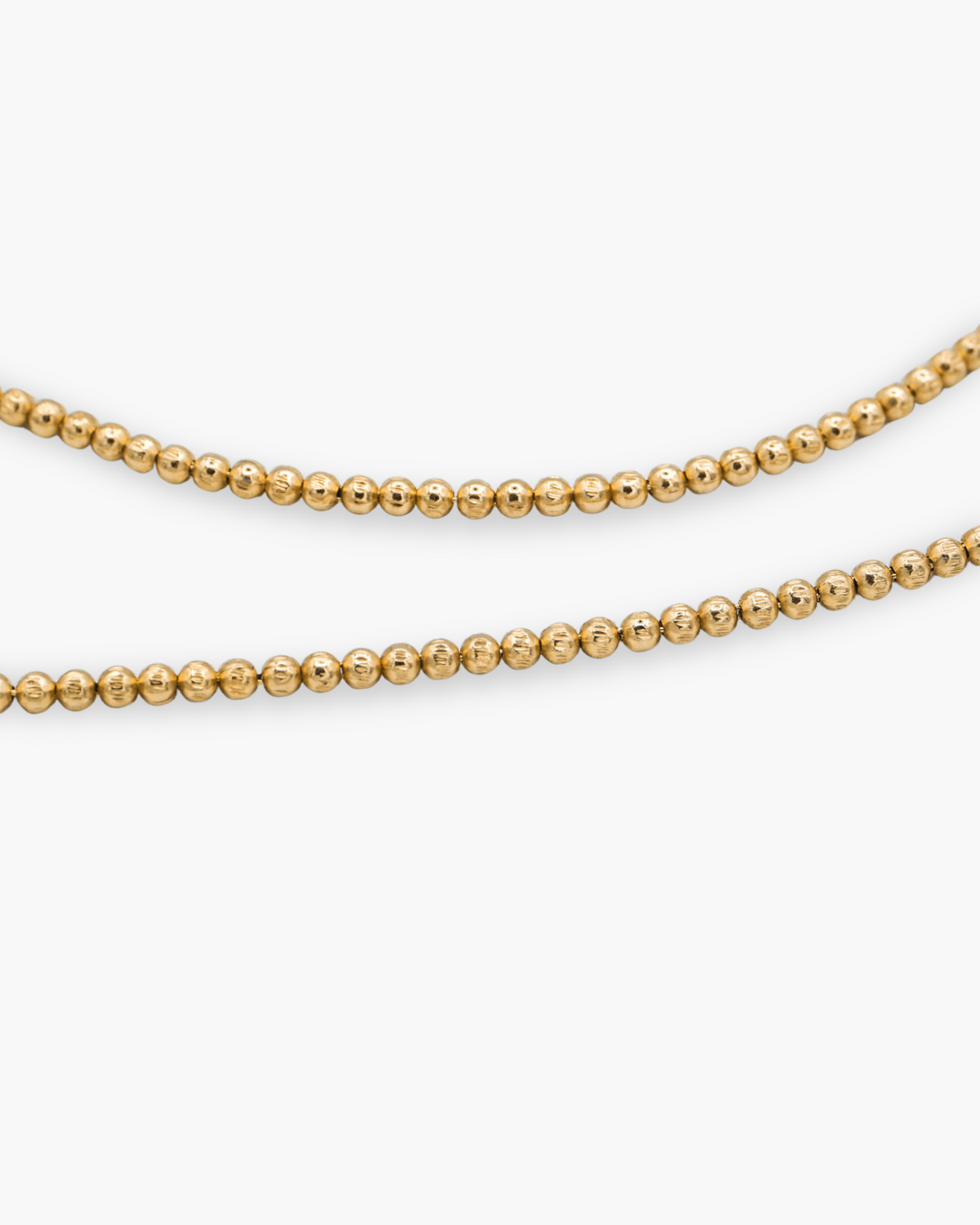 Bubbly Beads Bracelet Gold Vermeil