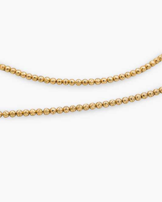 Lil Bubbles Chain Gold Vermeil