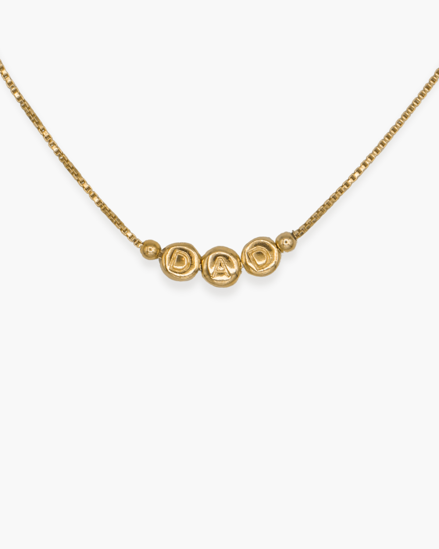 Damn Cute Dad Necklace Gold