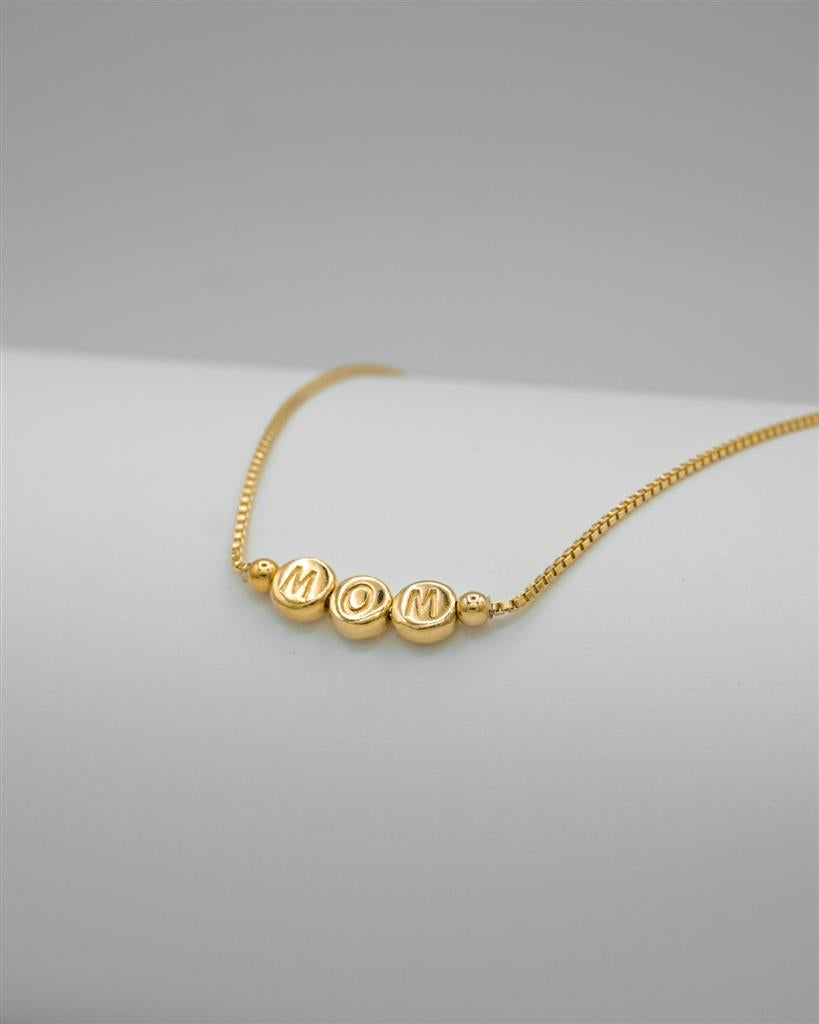 Damn Cute Mom Necklace Gold